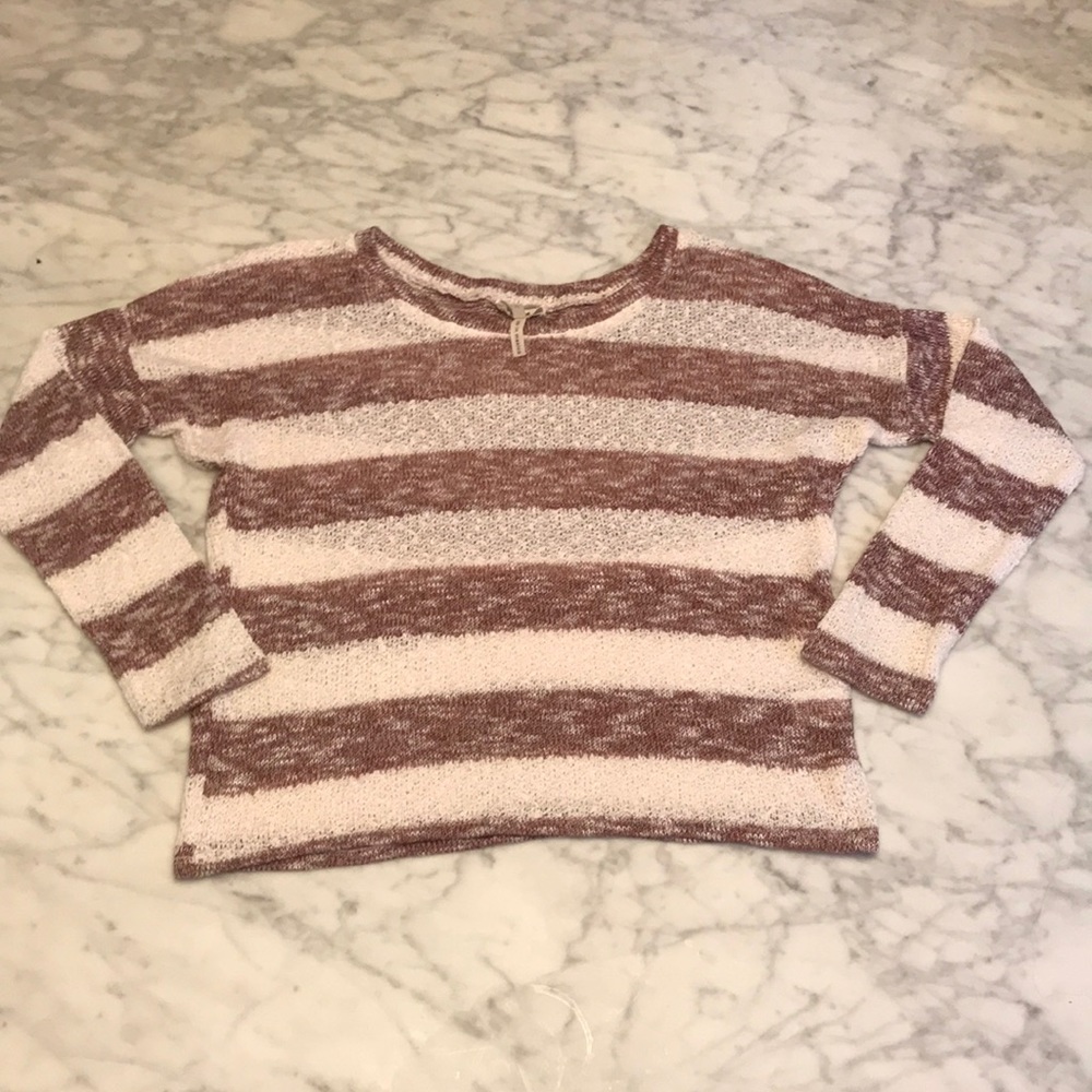 KIRRA striped knit sweater